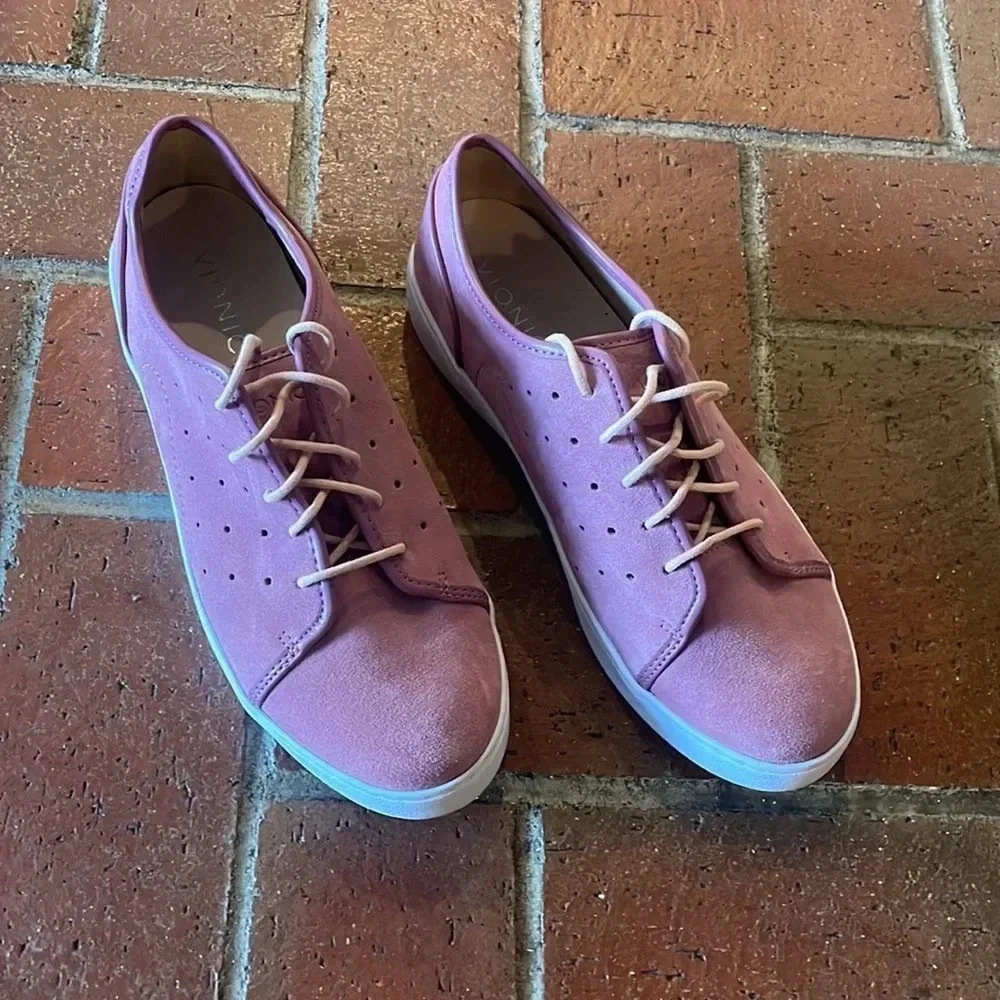 Pink Mauve Keke Suede‎ Vionic Sneakers 7.5